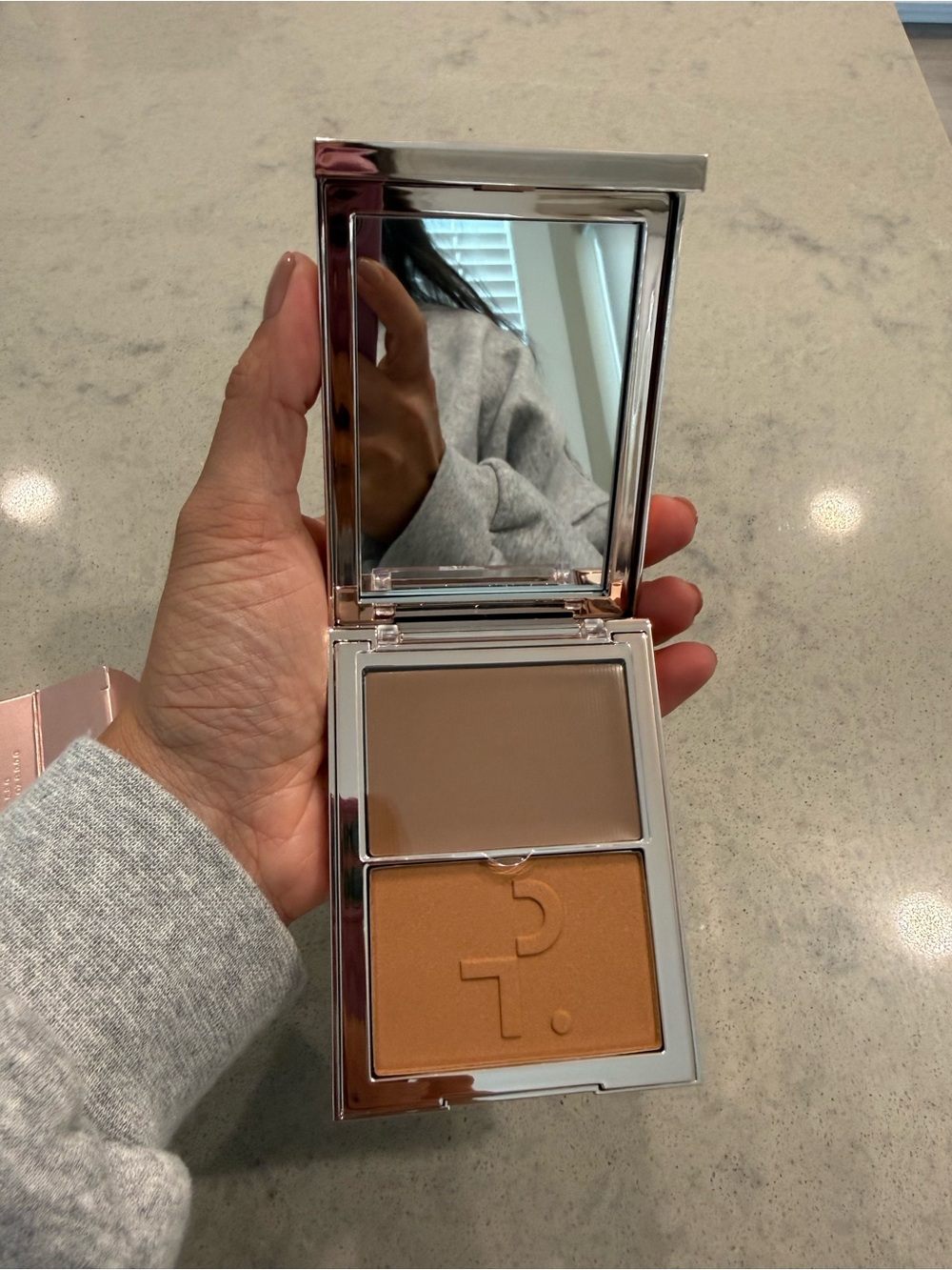 Patrick Ta Dual Bronzer & Contour Compact - Matte Taupe & Warm Bronze